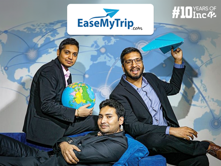 EaseMyTrip 将以 33 印度卢比收购 B2B 旅游门户 E-Trav Tech 5% 的股份
